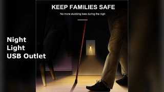 Ổ cắm USB Đèn ngủ chống giả mạo 5V 4.8A