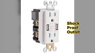 Ổ cắm GFCI an toàn USB bảo vệ bạn