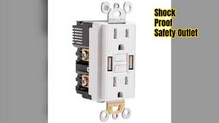 Bảo mật ổ cắm GFCI An toàn USB